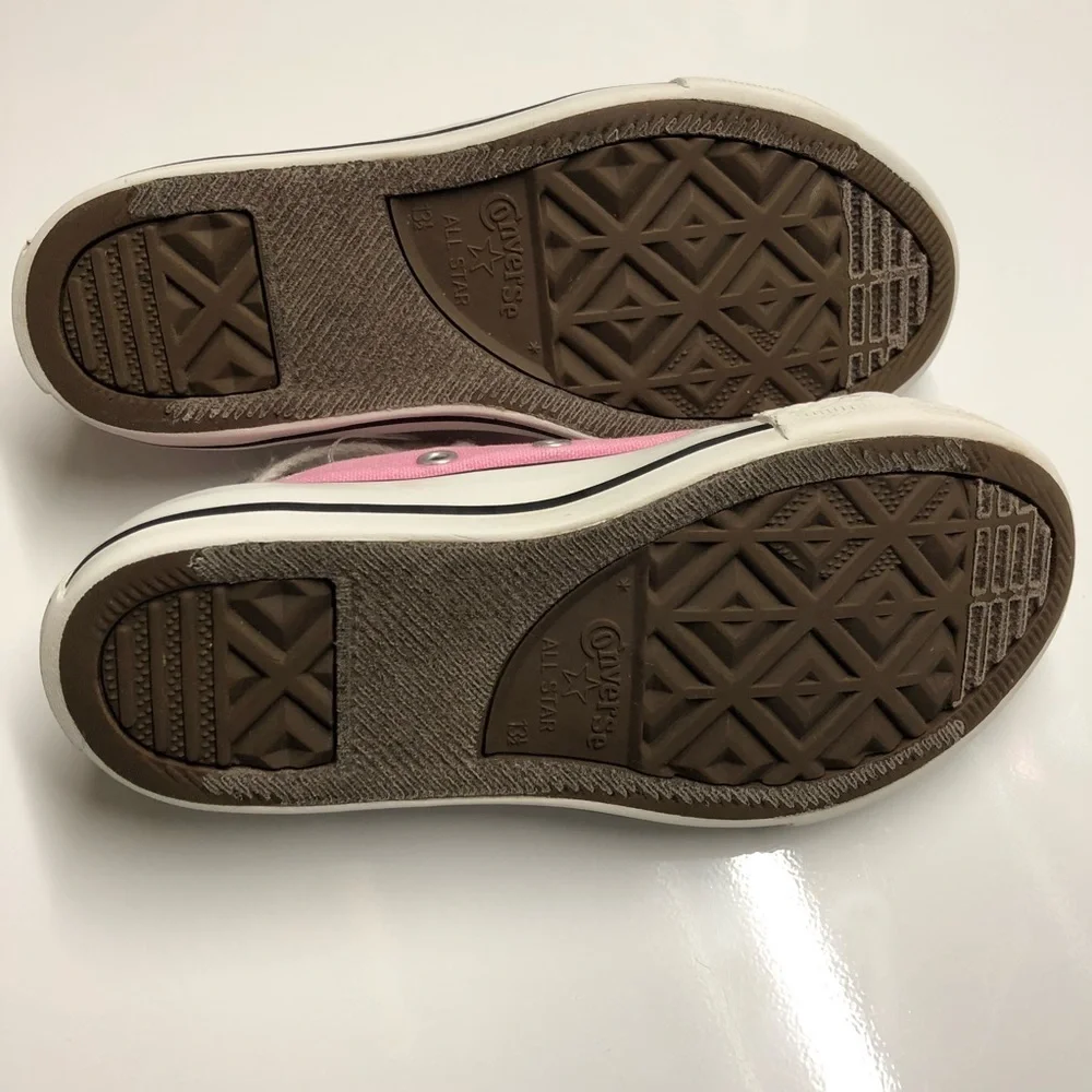 Converse All Star pink low top sneakers 13.5